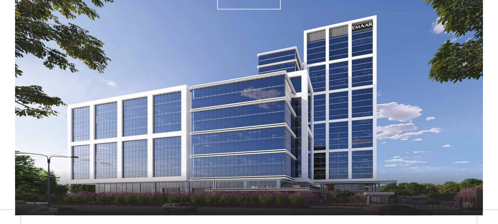 Emaar India Business Centre — Grade-A commercial landmark, Sector 61, Golf Course Extension Road, Gurugram